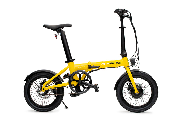 FaltRider von OhmBike Super Leichter Faltbare E-Bike 16 Zoll in Koffer Größe