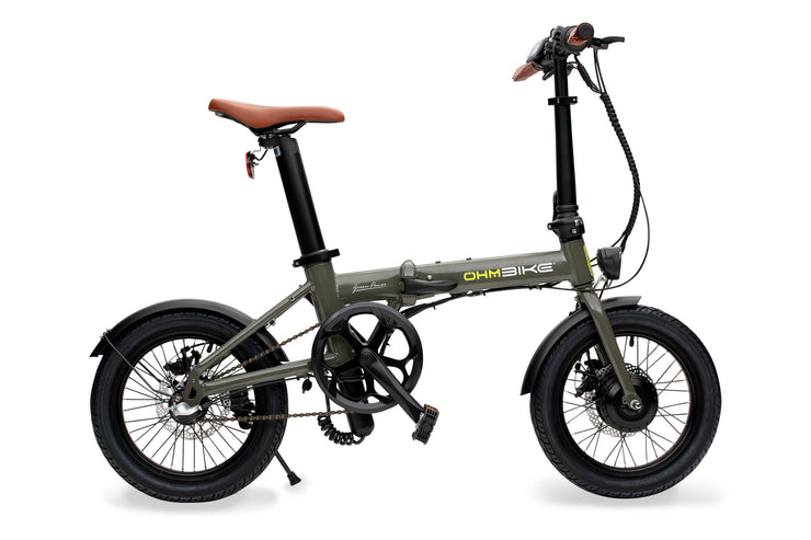 FaltRider von OhmBike Super Leichter Faltbare E-Bike 16 Zoll in Koffer Größe