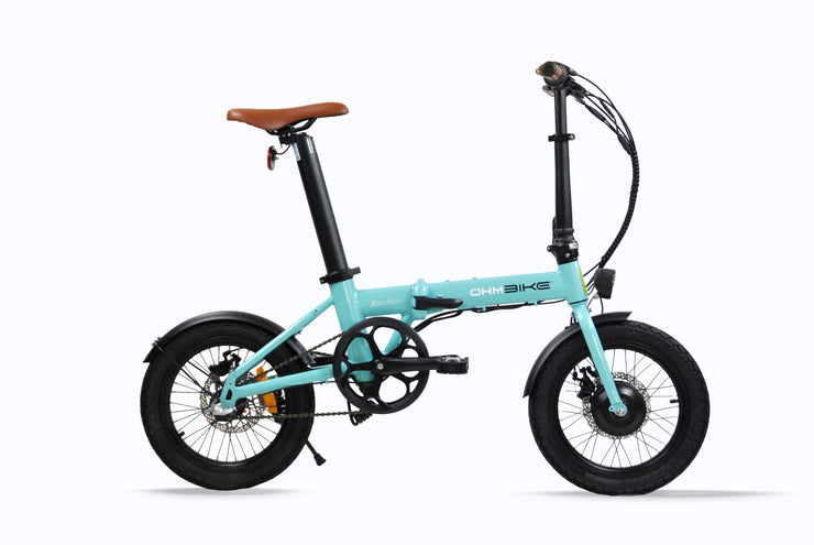 FaltRider von OhmBike Super Leichter Faltbare E-Bike 16 Zoll in Koffer Größe