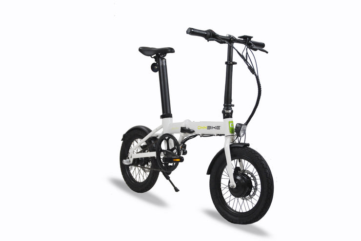 FaltRider von OhmBike Super Leichter Faltbare E-Bike 16 Zoll in Koffer Größe