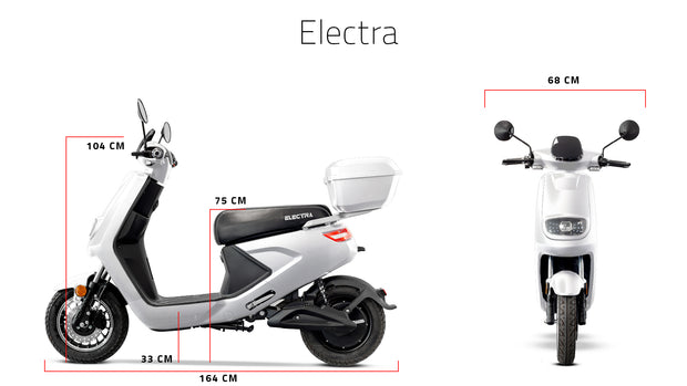 E-Roller Electra 2000 Watt Lithium - 45 km/h